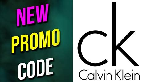 calvin klein promo code.